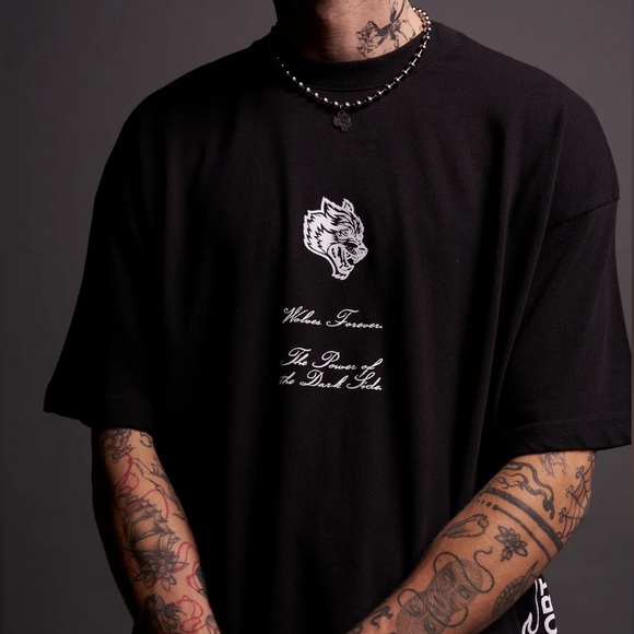 DARTH MAUL "SIDE BY SIDE" OVERSIZED TEE IN BLACK Darc Sport x Star Warss - Picture 3 of 3